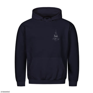 Hoffnung Jesaja 9,5 Christmas Hoodie Navy