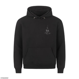 Hoffnung Jesaja 9,5 Christmas Hoodie Schwarz