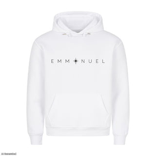 Emmanuel Christmas Hoodie Weiß