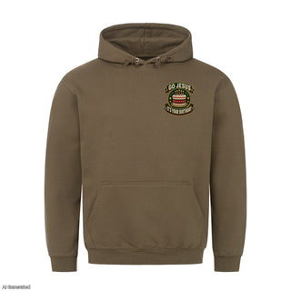 Go Jesus It's Your Birthday Christmas Hoodie Olive