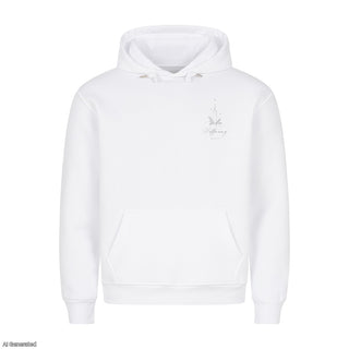 Hoffnung Jesaja 9,5 Christmas Hoodie Weiß