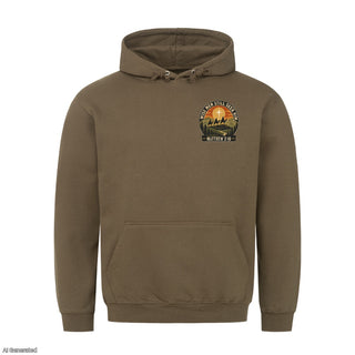 Wise Men Still Seek Him Badge Christmas Hoodie Olive