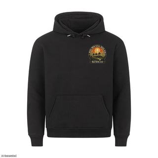 Wise Men Still Seek Him Badge Christmas Hoodie Schwarz