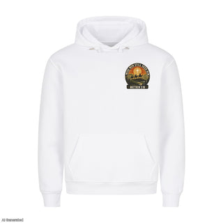 Wise Men Still Seek Him Badge Christmas Hoodie Weiß