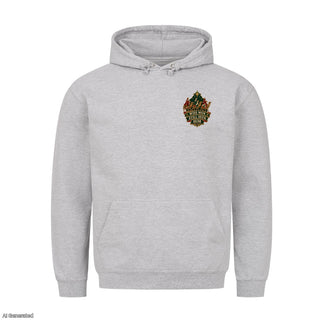 Wise Men Still Seek Him Stitch Christmas Hoodie Grau