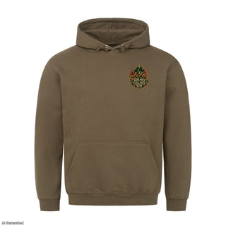 Wise Men Still Seek Him Stitch Christmas Hoodie Olive