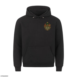 Wise Men Still Seek Him Stitch Christmas Hoodie Schwarz