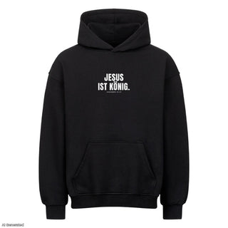 Schwarz – Oversize Hoodie