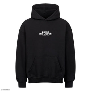 Schwarz – Oversize Hoodie