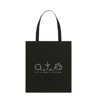 A lot can happen Shopping Bag Light Tote Bag Schwarz