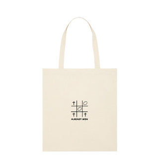 Already Won Shopping Bag Light Tote Bag Beige