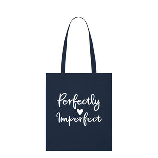 Perfectly Imperfect Shopping Bag Light Tote Bag Navy
