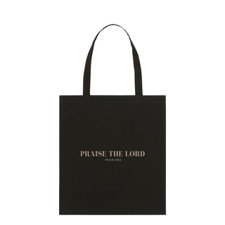 Praise the Lord Shopping Bag Light Tote Bag Schwarz
