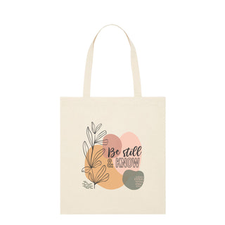 Be Still Premium Tragetasche Light Tote Bag Beige