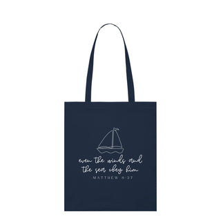 WIND & SEA LINEART TRAGETASCHE Light Tote Bag Navy