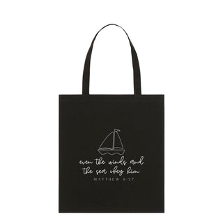 WIND & SEA LINEART TRAGETASCHE Light Tote Bag Schwarz