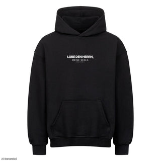 Schwarz – Oversize Hoodie