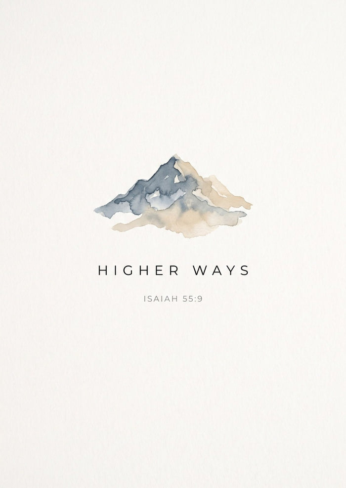 Higher ways Postkarte