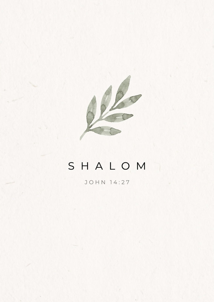 Shalom Postkarte