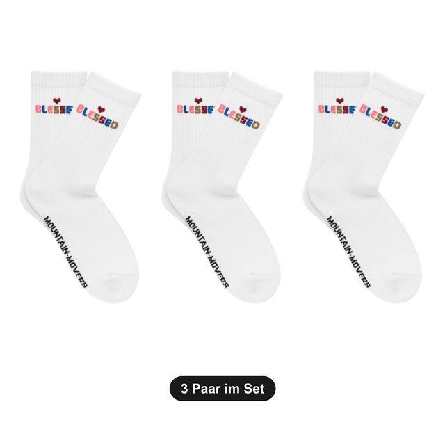 Blessed Socken 3er-Bundle – dünne Sommersocken