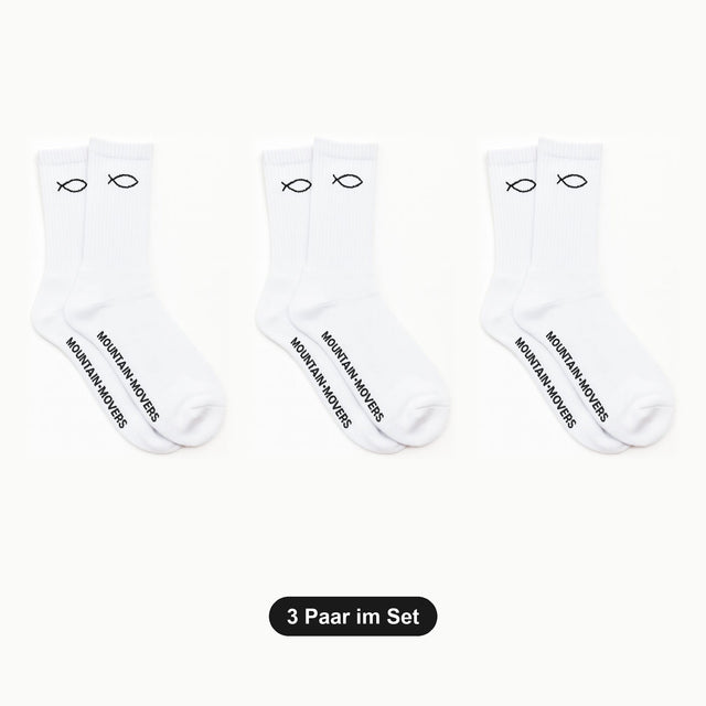 Ichtys Socken 3er-Bundle – dünne Sommersocken