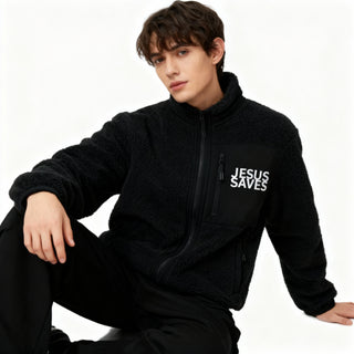 Jesus Saves Teddy Jacke