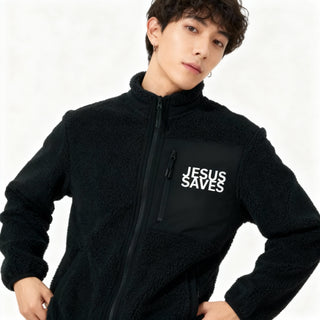 Jesus Saves Teddy Jacke