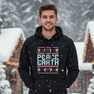 Peace on Earth Christmas Hoodie
