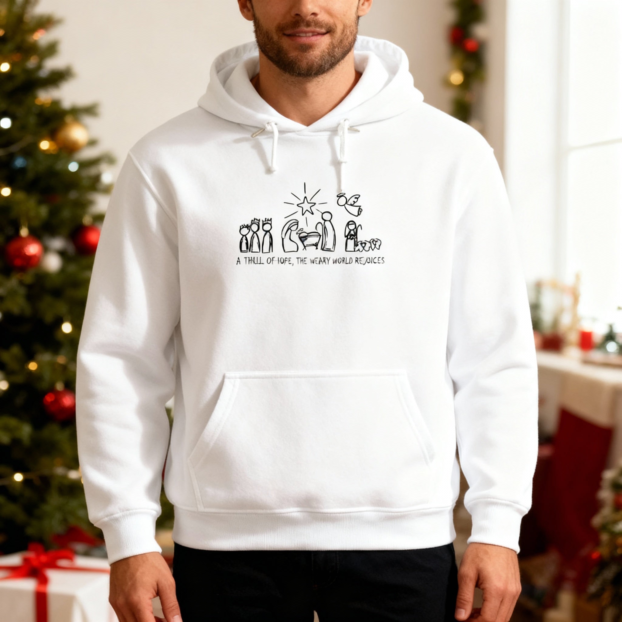 Thrill of Hope Christmas Hoodie