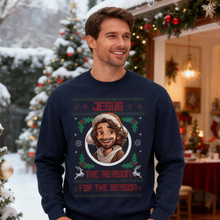 Jesus the Reason Christmas Sweatshirt