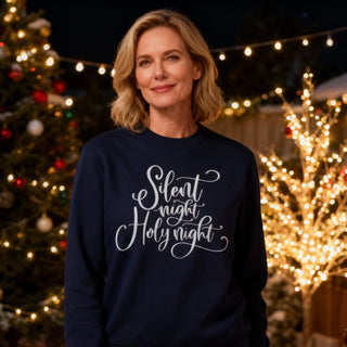 Silent Night Christmas Sweatshirt
