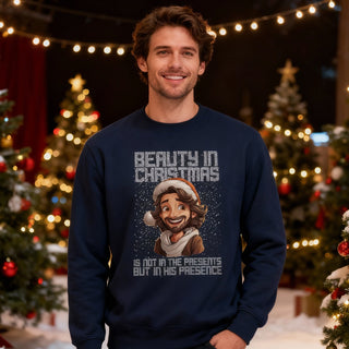 Beauty in Christmas Sweatshirt