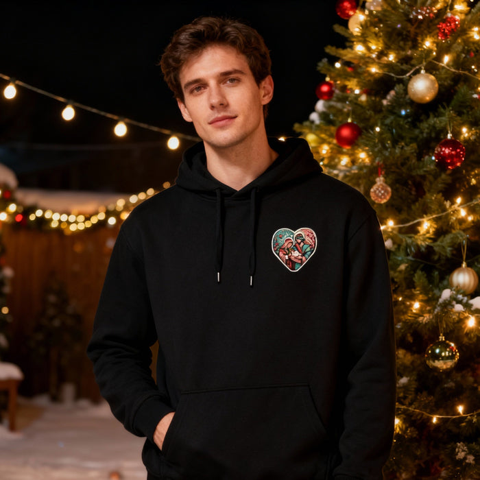 Heilige Nacht Kerst Hoodie