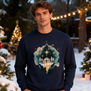 Nativity Scene Christmas Sweatshirt