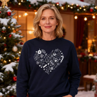 Nativity Collage Christmas Sweatshirt