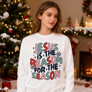 Jesus is the reason Christmas Sweatshirt