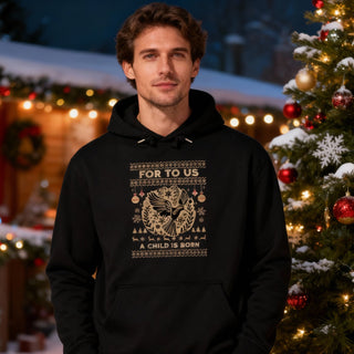 For to us Christmas hoodie