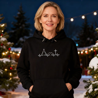 Christmas Heartbeat Hoodie