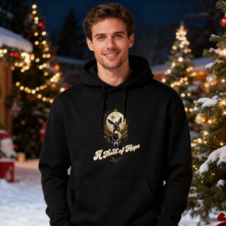 Thrill of Hope Golden Christmas Hoodie