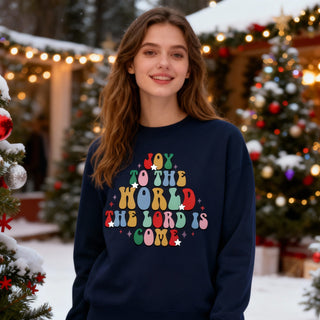 Joy to the World Christmas Sweatshirt