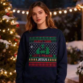 Partytime Christmas Sweatshirt