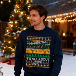 It's all about Jesus Sweatshirt