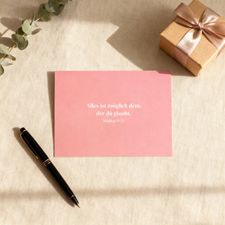 Alles ist möglich Postkarte