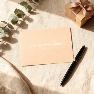 Freuet euch Postkarte