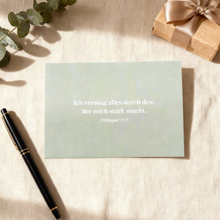 stark macht Postkarte