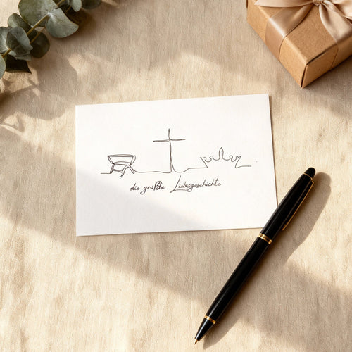 Greatest love story postcard