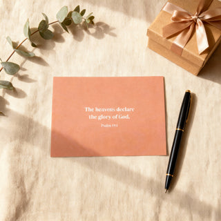 Glory of God Postkarte