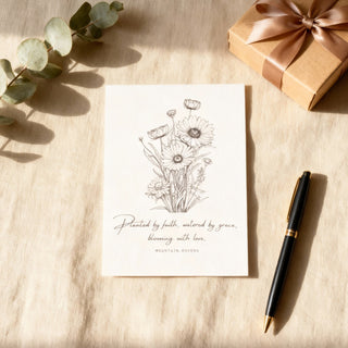 Planted by Faith Postkarte