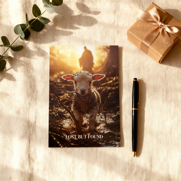 Lost but found postcard