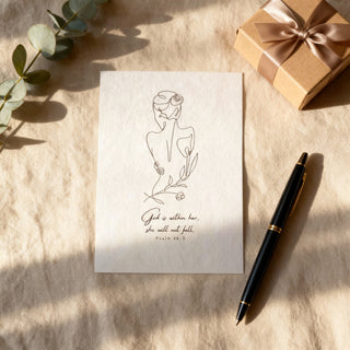 Within her Postkarte